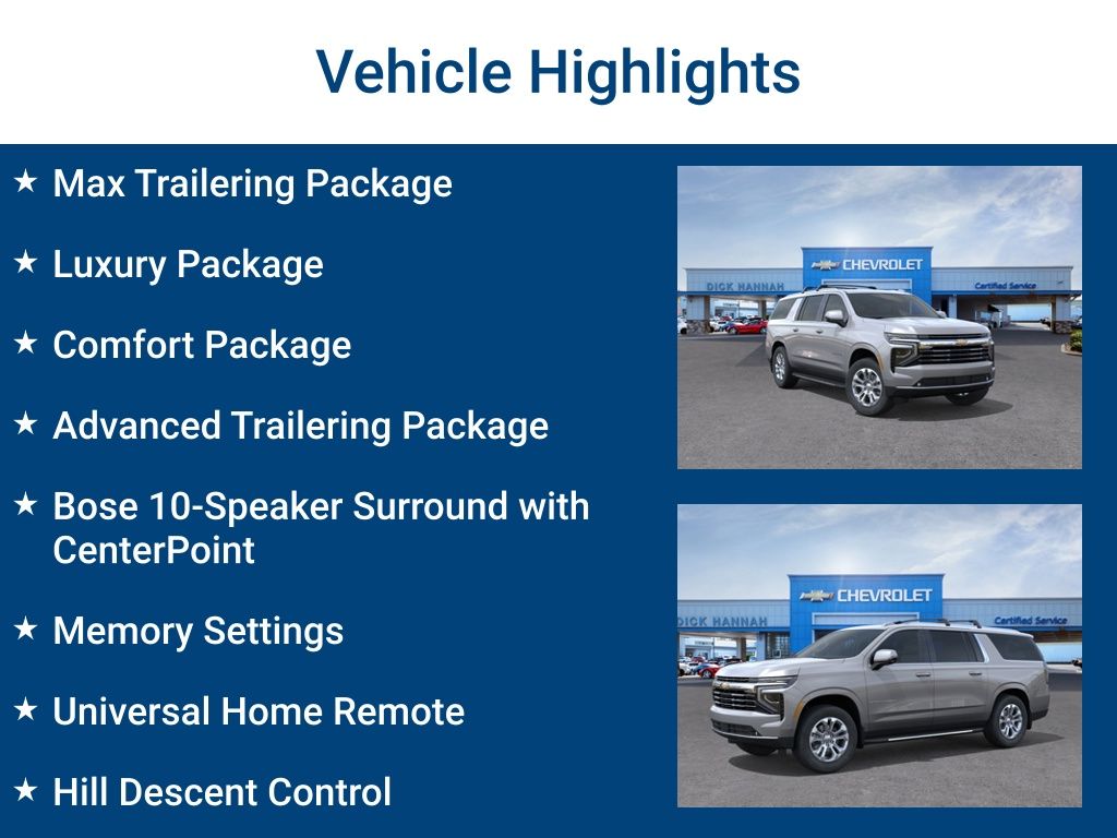 2026 Chevrolet Suburban LT