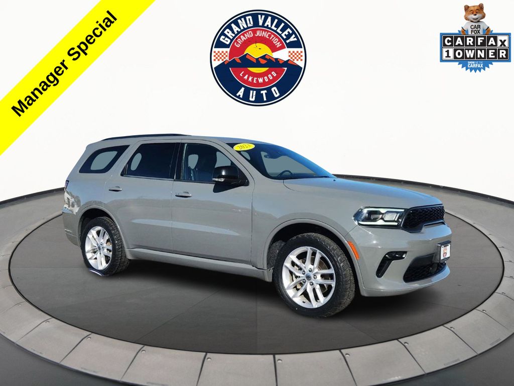 Destroyer Gray Clearcoat 2023 Dodge Durango GT Plus AWD SUV / Crossover All-Wheel Drive Automatic