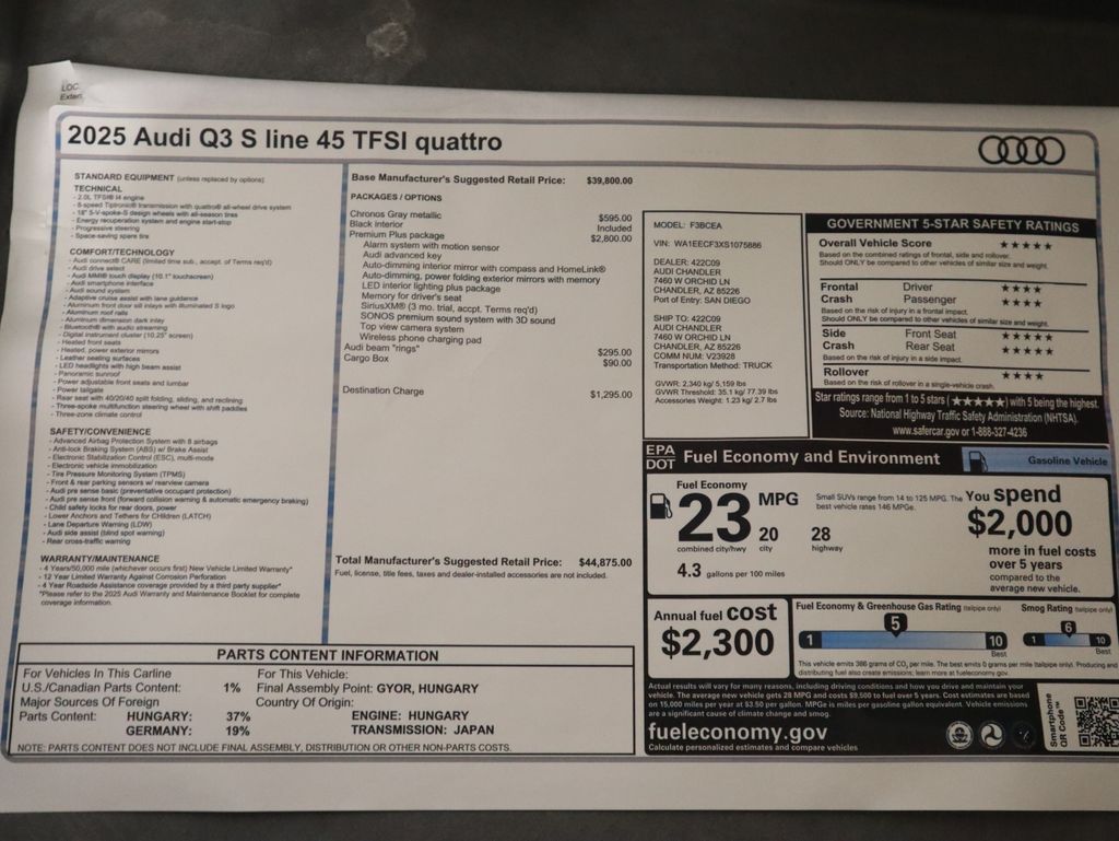 Thumbnail: 2025 Audi Q3 - 9