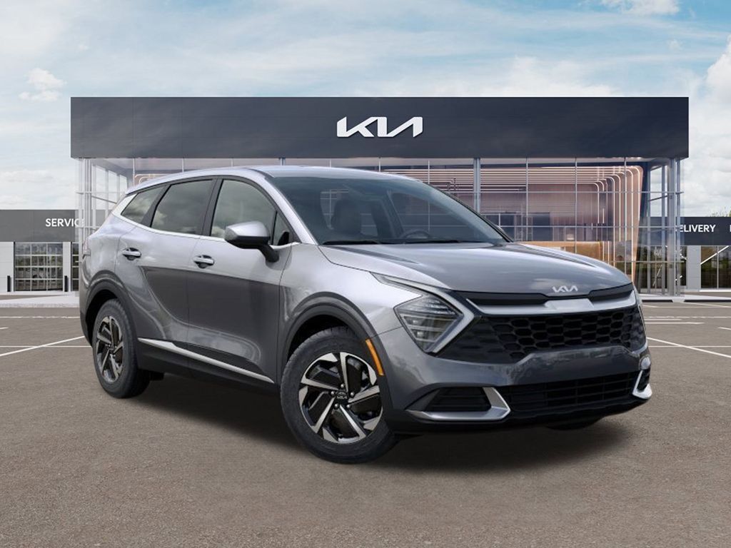 New 2024 Steel Gray Kia LX FWD image 8