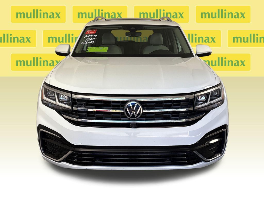 Certified Used 2021 White Volkswagen 3.6L V6 SEL Premium R-Line image 15