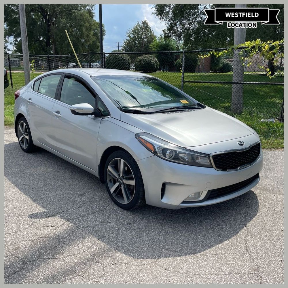 Silky Silver 2017 Kia Forte Sedan Front-Wheel Drive 6-Speed Automatic