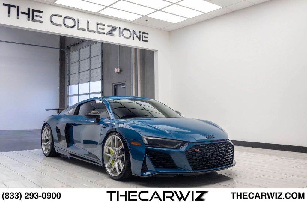 Black Metallic 2020 Audi R8 Coupe All-Wheel Drive 7-Speed Automatic
