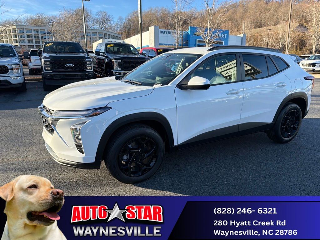 new 2025 Chevrolet Trax car, priced at $23,965