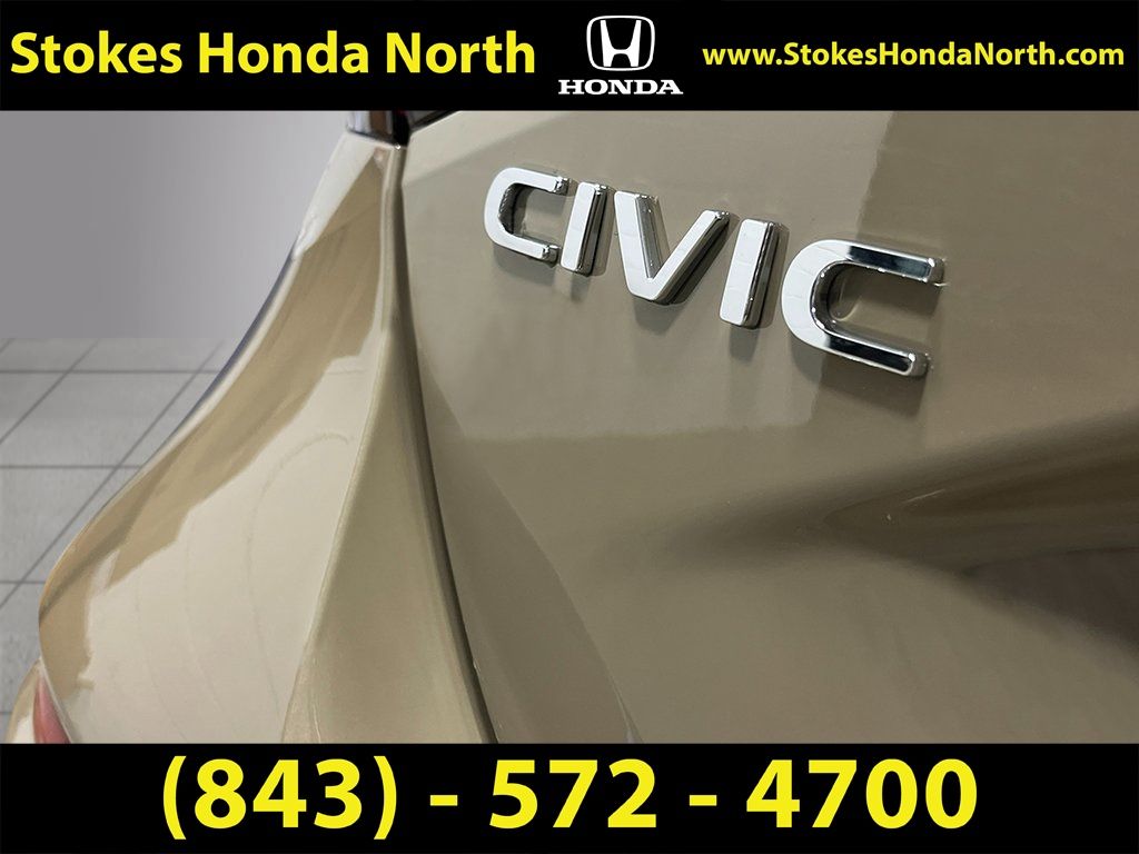 2026 Honda Civic Sport Tan at Stokes Honda North
