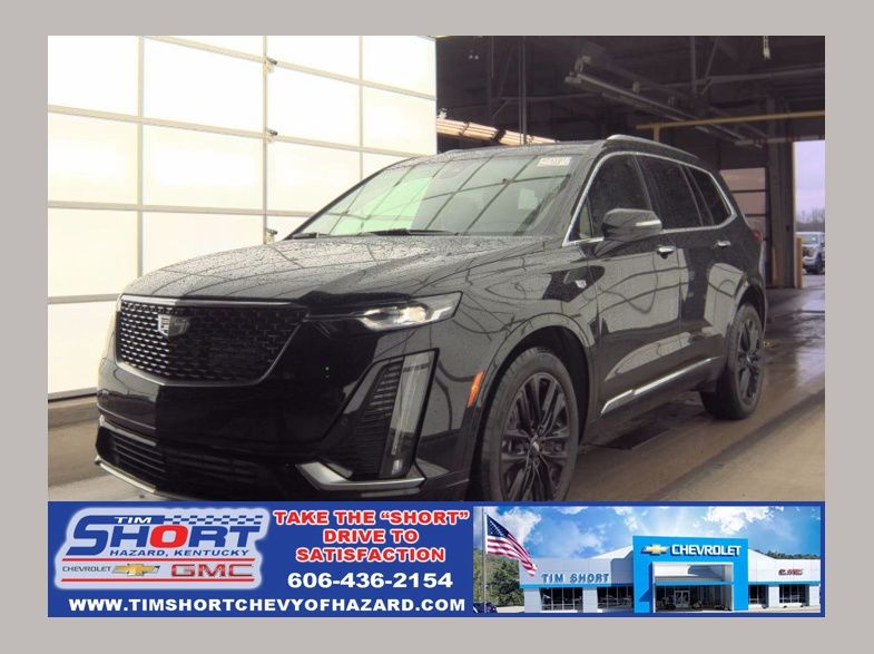 Stellar Black Metallic 2024 Cadillac XT6 Premium Luxury AWD SUV / Crossover Four-Wheel Drive 9-Speed Automatic