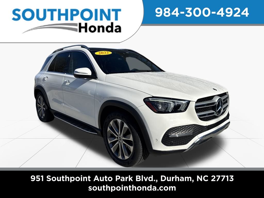 Polar White 2022 Mercedes-Benz GLE 350 4MATIC SUV / Crossover All-Wheel Drive 9-Speed Automatic