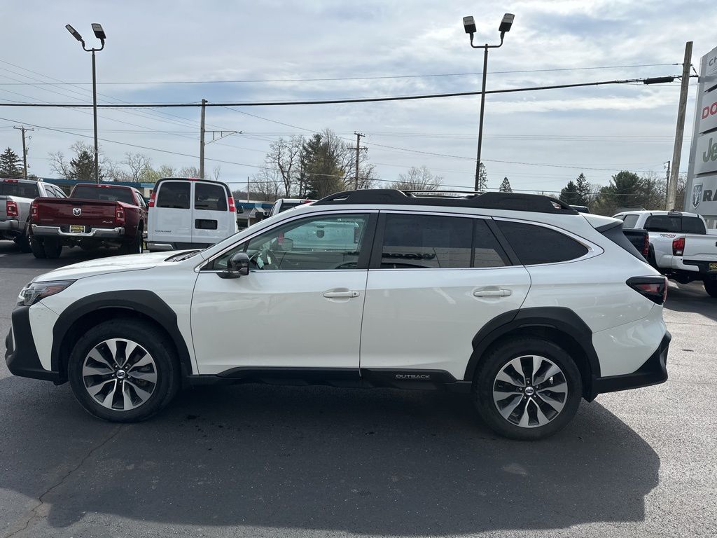 Crystal White Pearl 2023 Subaru Outback Limited AWD SUV / Crossover All-Wheel Drive Continuously Variable Transmission