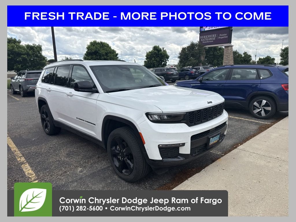 Bright White Clearcoat 2024 Jeep Grand Cherokee L SUV / Crossover Four-Wheel Drive 8-Speed Automatic