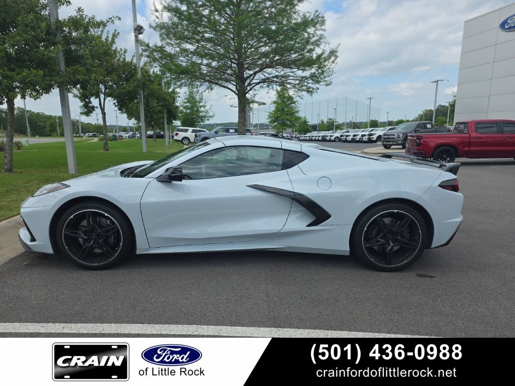 Ceramic Matrix Gray Metallic 2024 Chevrolet Corvette Stingray 1LT Coupe RWD Coupe Rear-Wheel Drive 8-Speed Dual Clutch