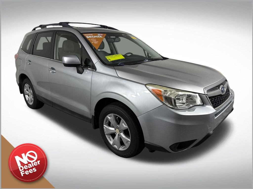 Ice Silver Metallic 2014 Subaru Forester 2.5i Limited SUV / Crossover All-Wheel Drive Continuously Variable Transmission