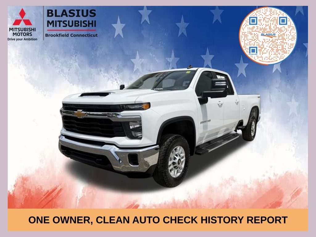 Summit White 2024 Chevrolet Silverado 2500HD Pickup Truck Four-Wheel Drive Automatic
