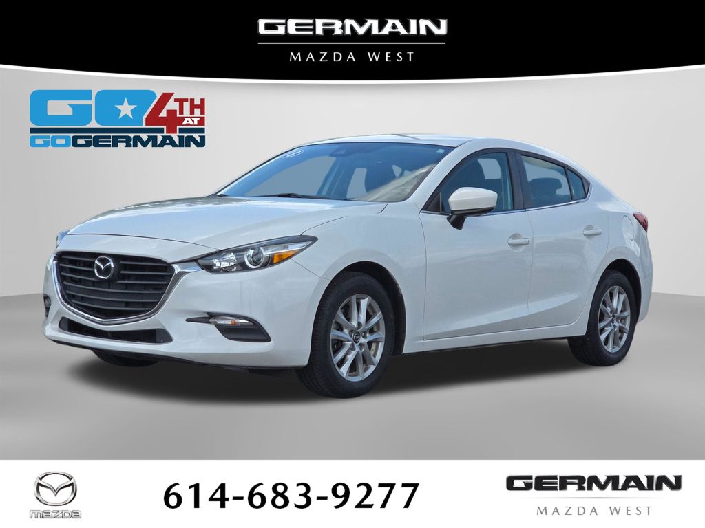 Snowflake White Pearl Mica 2018 Mazda MAZDA3 Sedan Front-Wheel Drive 6-Speed Automatic