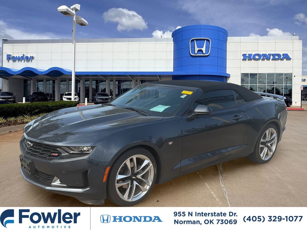 Shadow Gray Metallic 2020 Chevrolet Camaro Convertible Rear-Wheel Drive 8-Speed Automatic