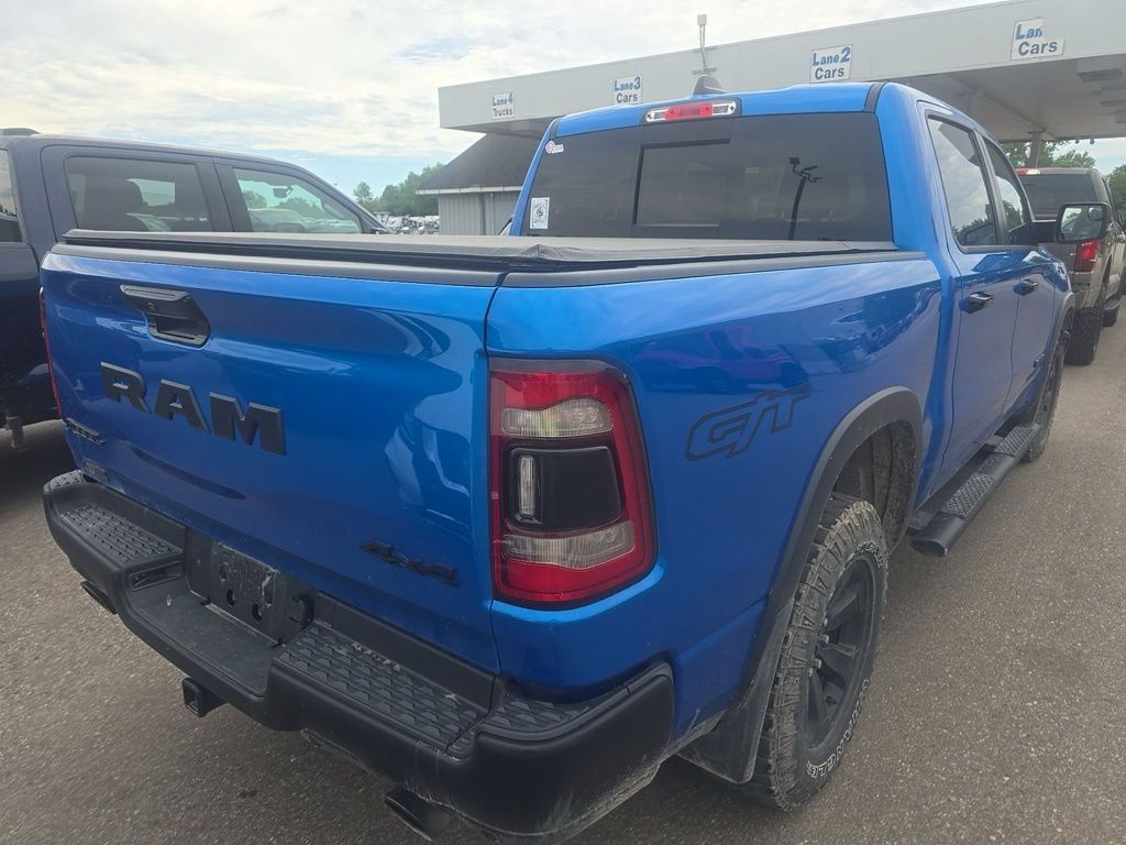 Certified Used 2023 Hydro Blue Pearlcoat Ram Rebel image 2
