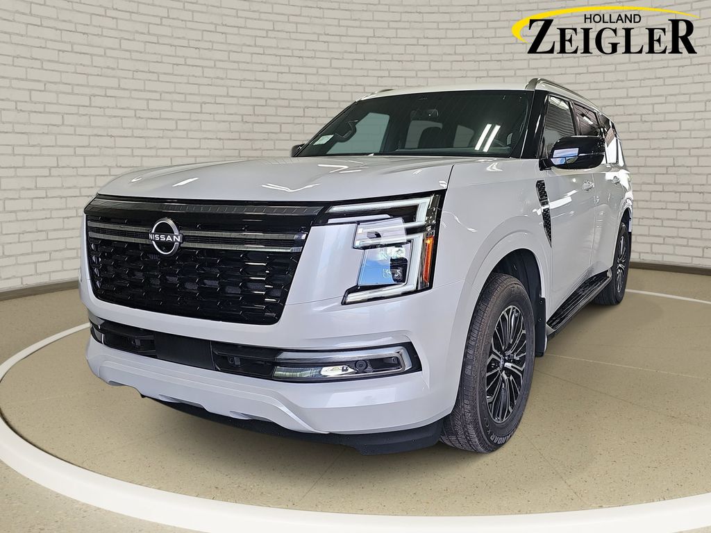 Aspen White Tricoat 2026 Nissan Armada SUV / Crossover Four-Wheel Drive 9-Speed Automatic