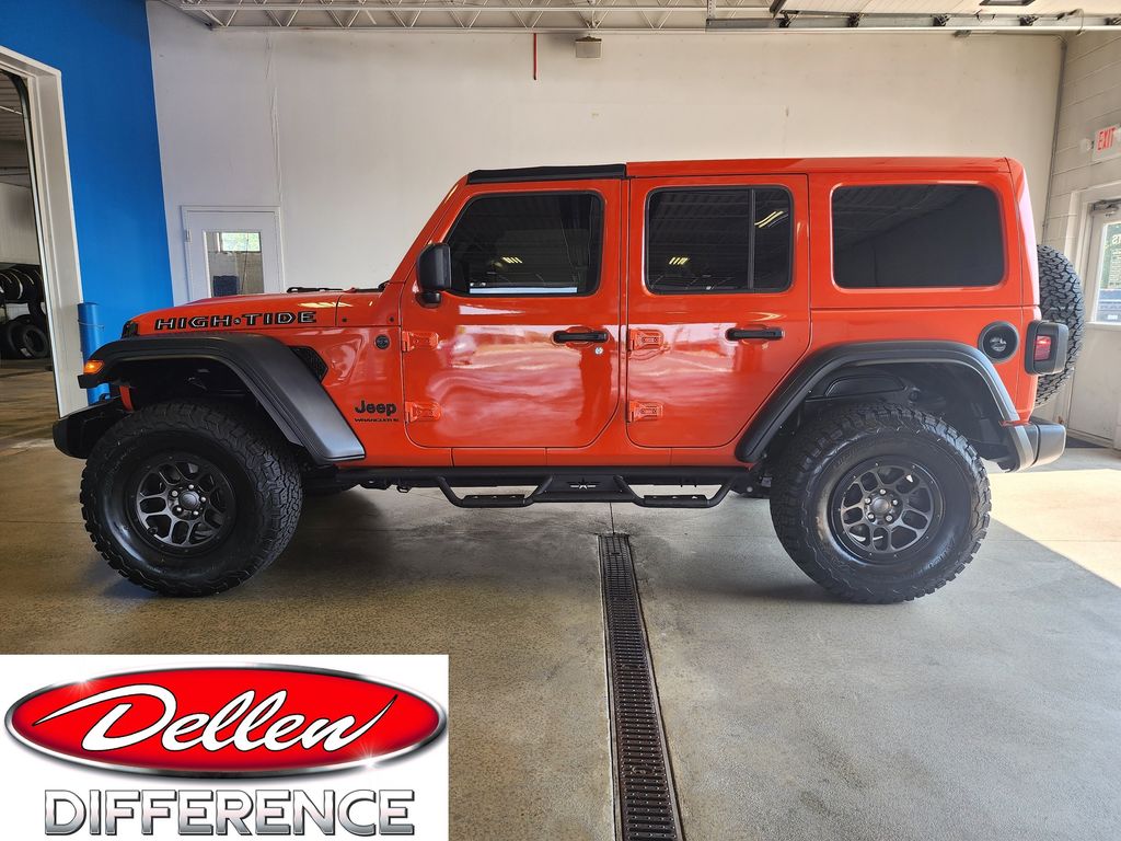 Punkn Metallic Clearcoat 2023 Jeep Wrangler SUV / Crossover Four-Wheel Drive 8-Speed Automatic