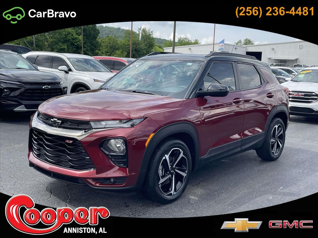 Red (Crimson Metallic) 2023 Chevrolet Trailblazer SUV / Crossover Front-Wheel Drive Continuously Variable Transmission
