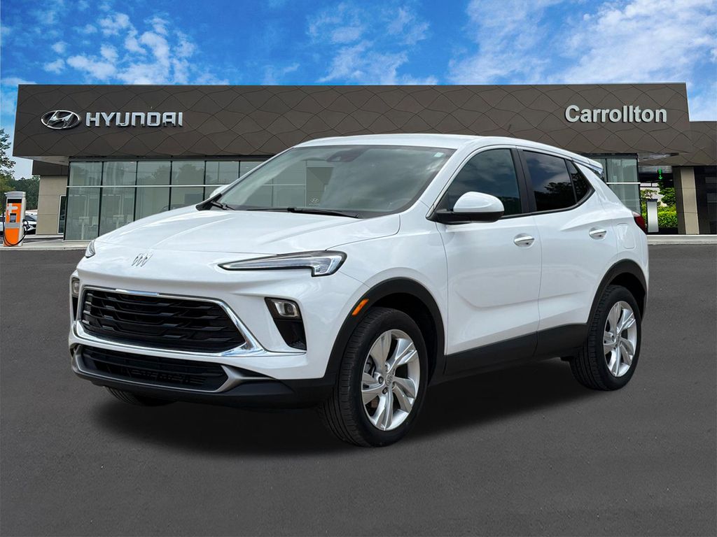 Summit White 2025 Buick Encore GX SUV / Crossover Front-Wheel Drive Continuously Variable Transmission