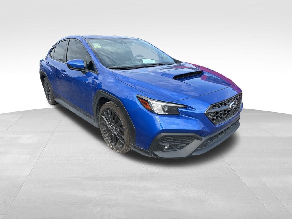 2022 WR Blue Pearl Subaru WRX Premium AWD Sedan