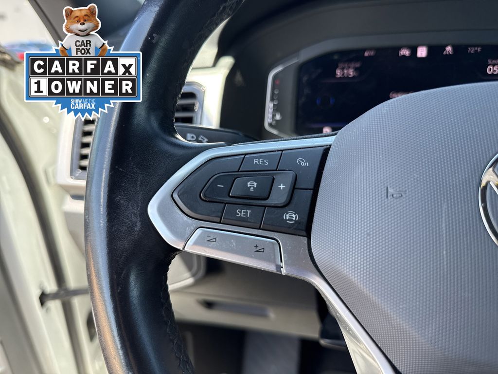 2020 Volkswagen Atlas Cross Sport 2.0T SEL White at AutoSavvy Houston Southwest