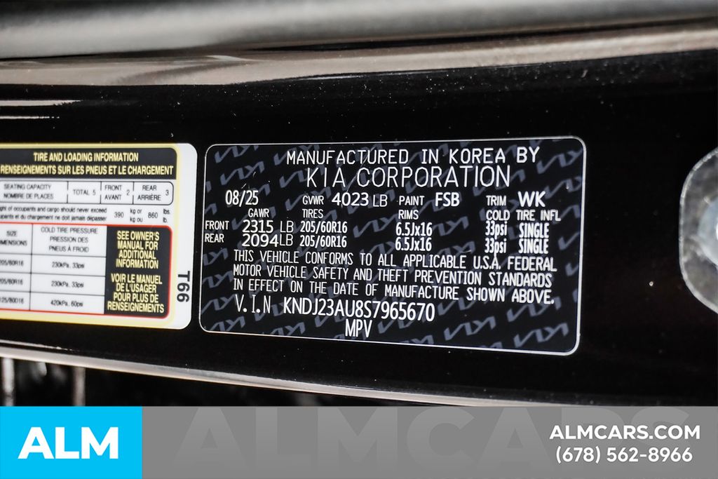 Used 2025 Black Kia LX image 54