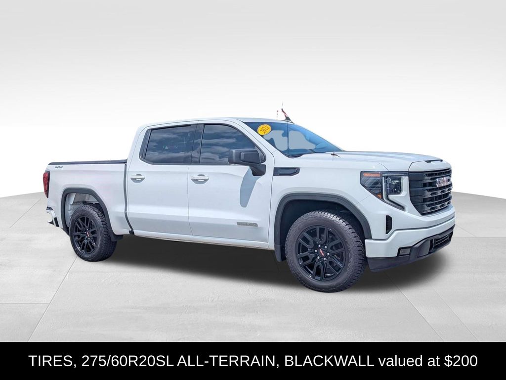 Summit White 2023 GMC Sierra 1500 Pickup Truck Four-Wheel Drive 8-Speed Automatic