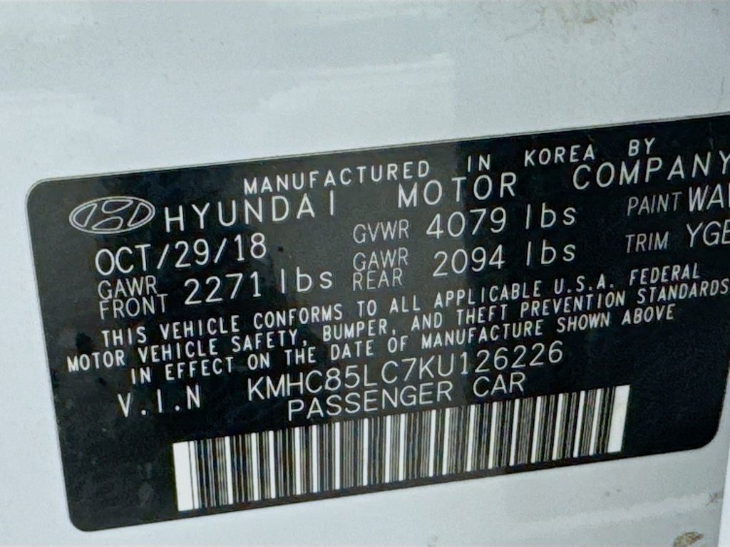 Used Car 2019 Hyundai Ioniq Hybrid  Limited For Sale Under $20,000 In Austin, Texas