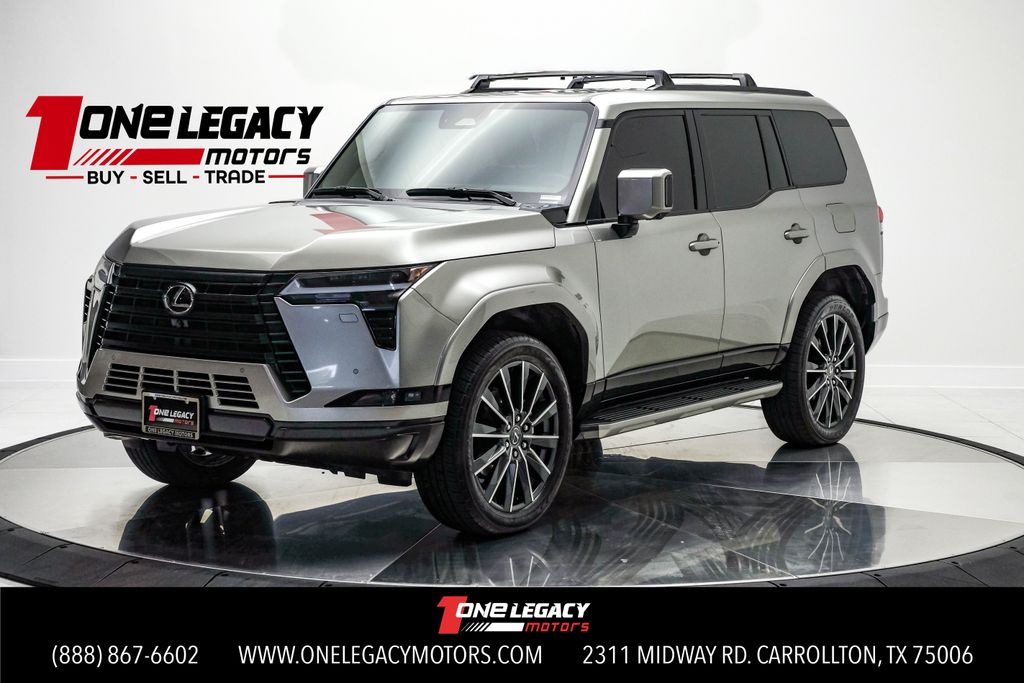 Silver 2024 Lexus GX 550 Luxury AWD SUV / Crossover All-Wheel Drive Automatic