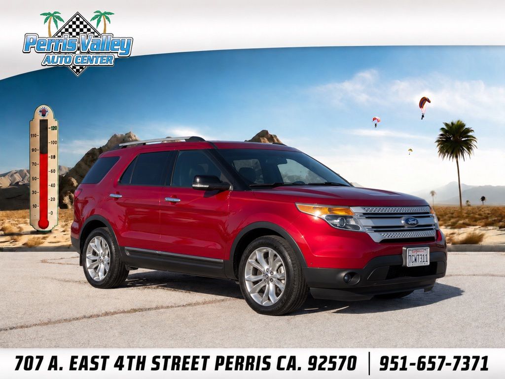 Ruby Red Metallic 2014 Ford Explorer SUV / Crossover Front-Wheel Drive 6-Speed Automatic