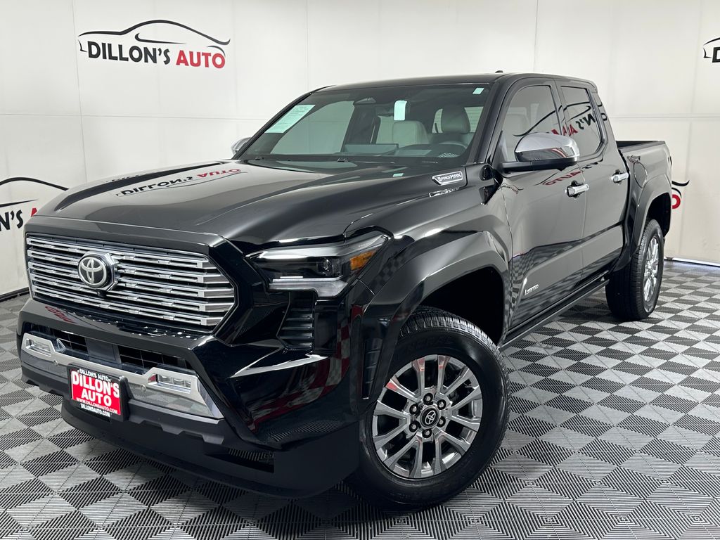 Black 2025 Toyota Tacoma Pickup Truck Four-Wheel Drive 8-Speed Automatic