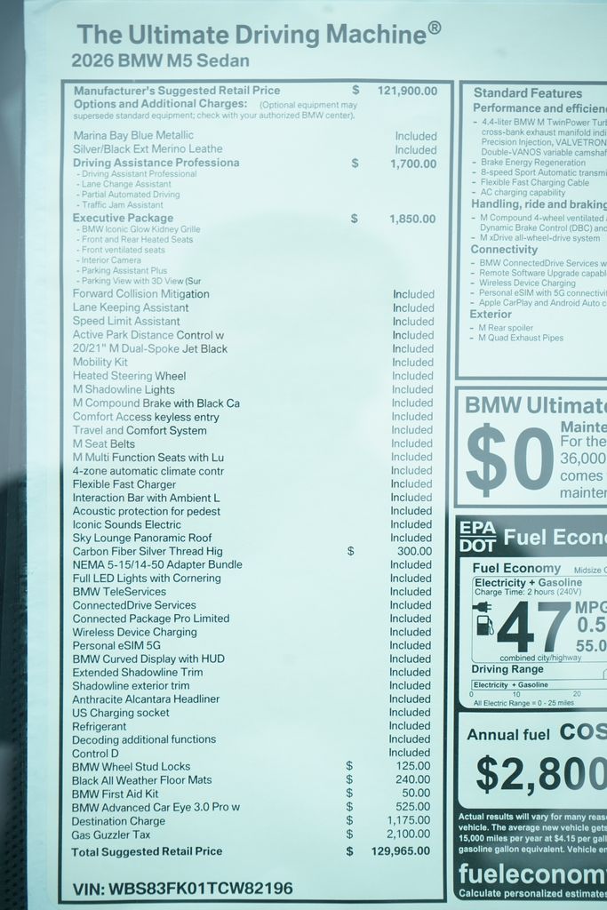 Thumbnail: 2026 BMW M5 - 10