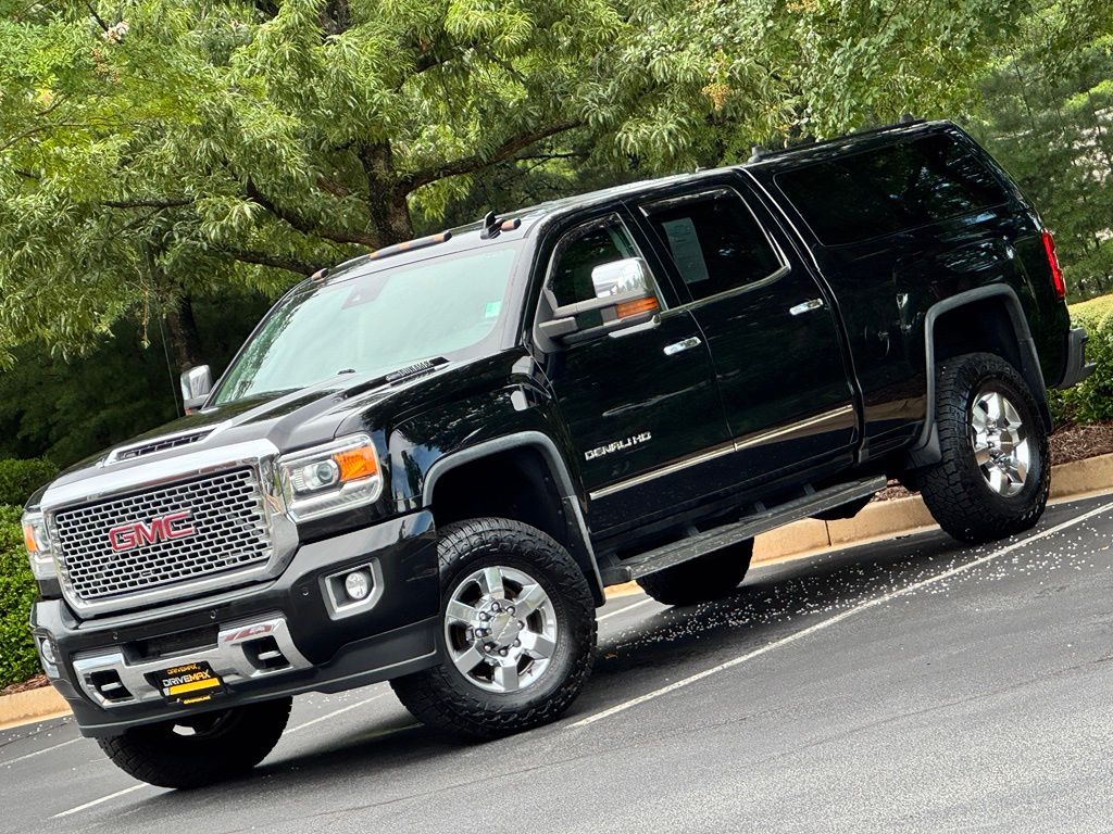 Onyx Black 2017 GMC Sierra 3500HD Pickup Truck Four-Wheel Drive 6-Speed Automatic