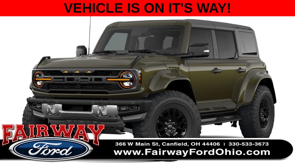 Shelter Green Metallic 2026 Ford Bronco Raptor SUV / Crossover Four-Wheel Drive Automatic