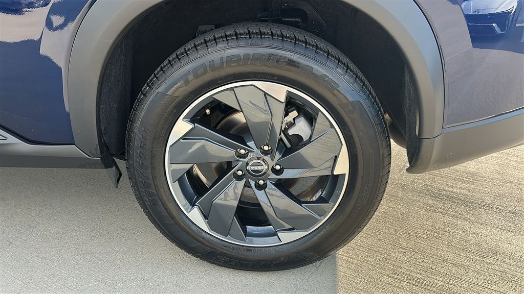 2025 Nissan Rogue SV Blue at Bravo Nissan