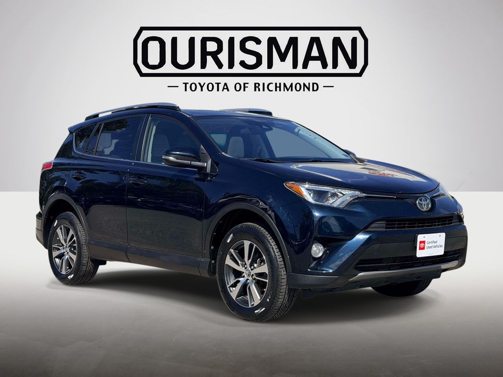 Teal (Aqua) 2017 Toyota RAV4 XLE SUV / Crossover Front-Wheel Drive 6-Speed Automatic