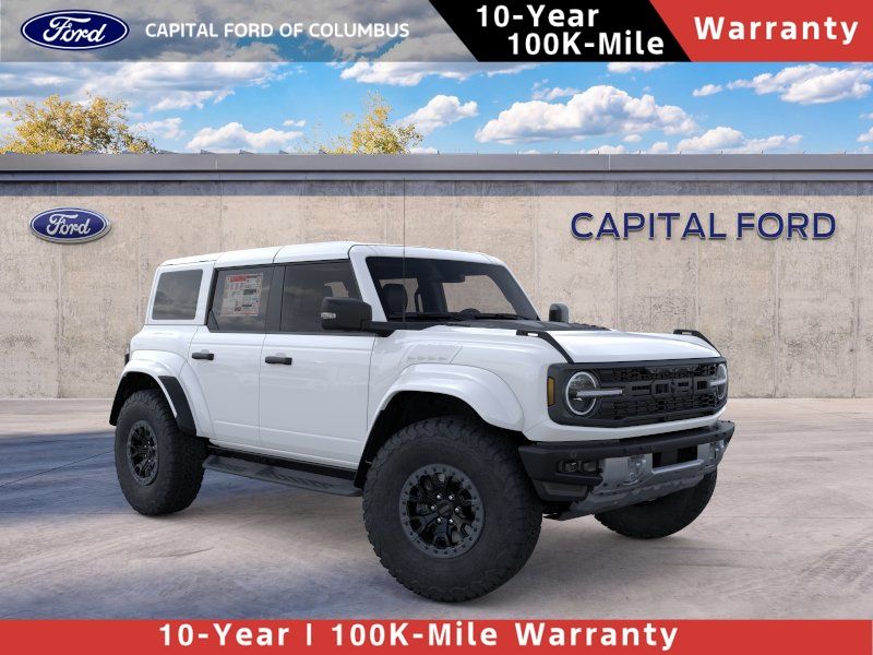 Oxford White 2026 Ford Bronco Raptor SUV / Crossover Four-Wheel Drive Automatic