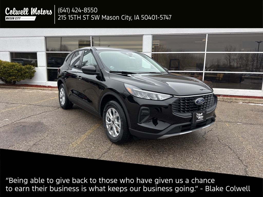 Agate Black Metallic 2026 Ford Escape SUV / Crossover All-Wheel Drive 8-Speed Automatic