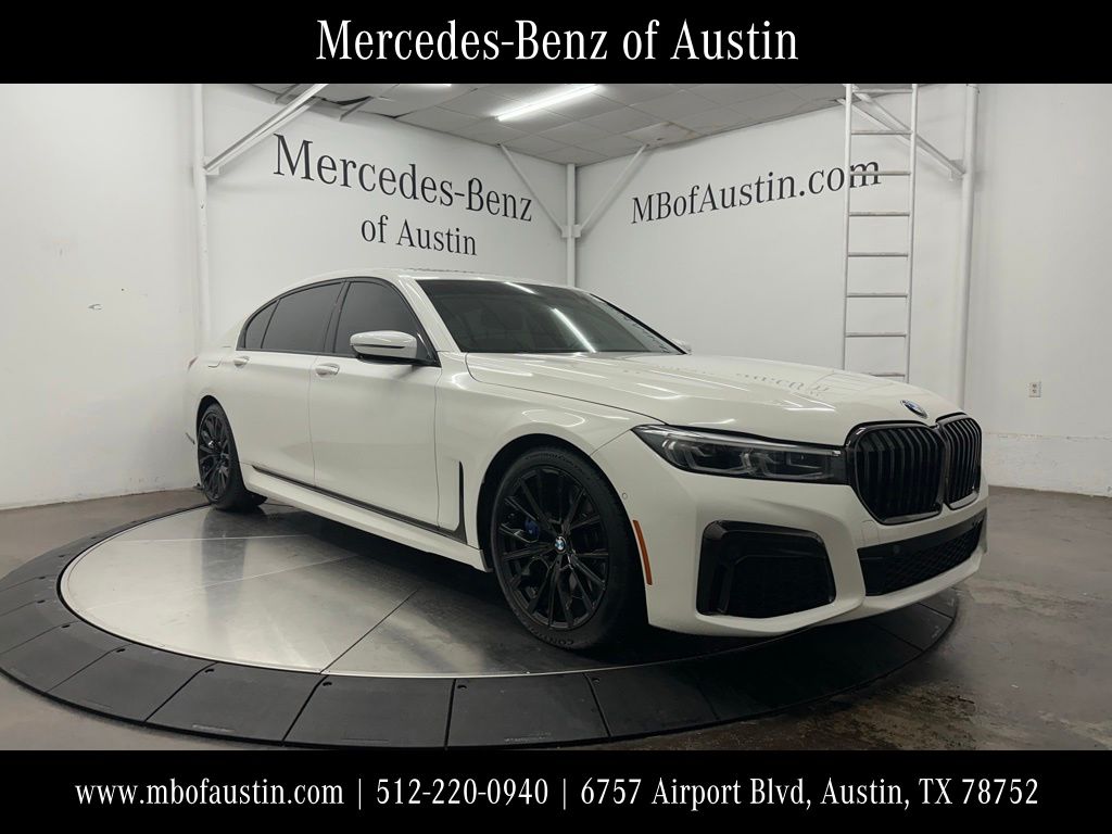 Alpine White 2022 BMW 7 Series Sedan Rear-Wheel Drive 8-Speed Automatic