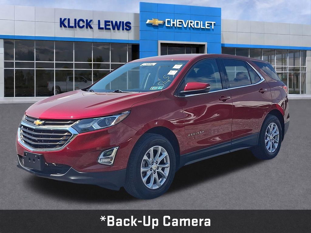 2018 Chevrolet Equinox LT Red at Klick Lewis Buick Chevrolet