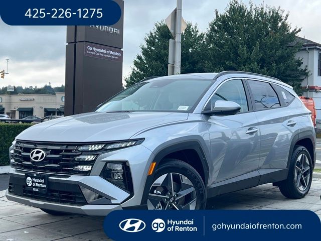 Shimmering Silver 2026 Hyundai Tucson Hybrid Plug-In SUV / Crossover All-Wheel Drive 6-Speed Automatic