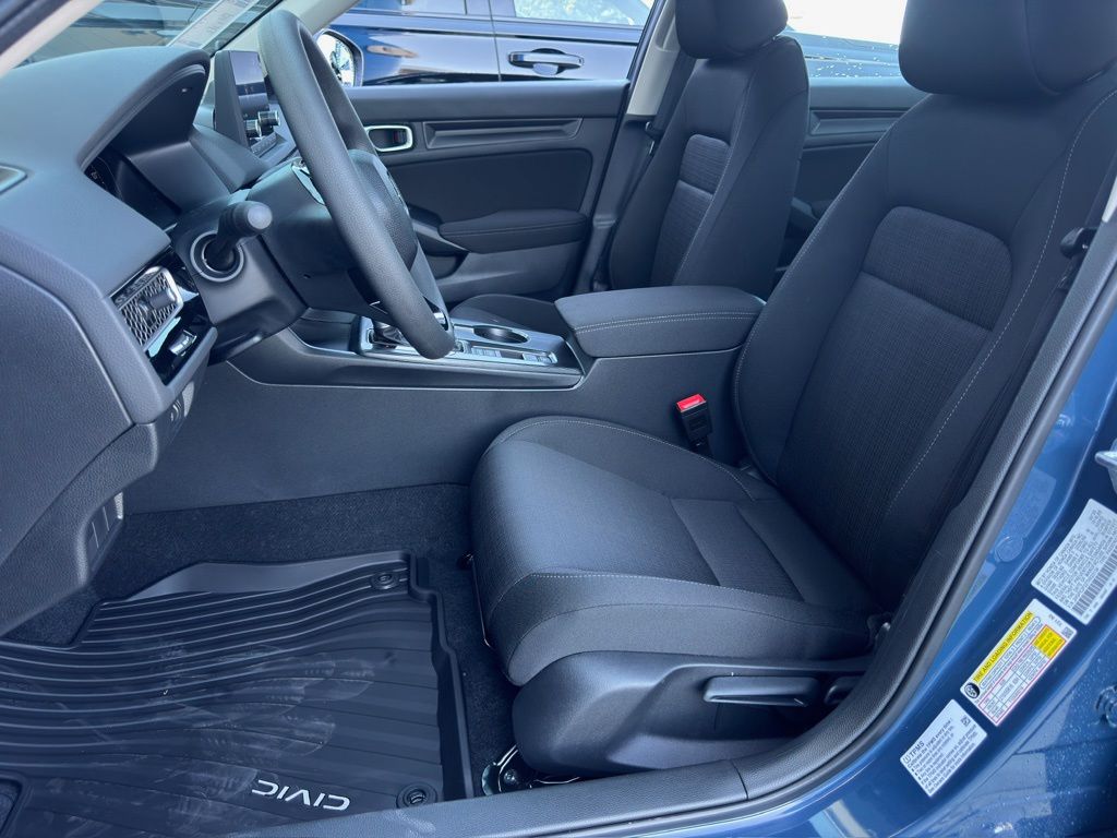 2026 Honda Civic LX Blue at Community Honda