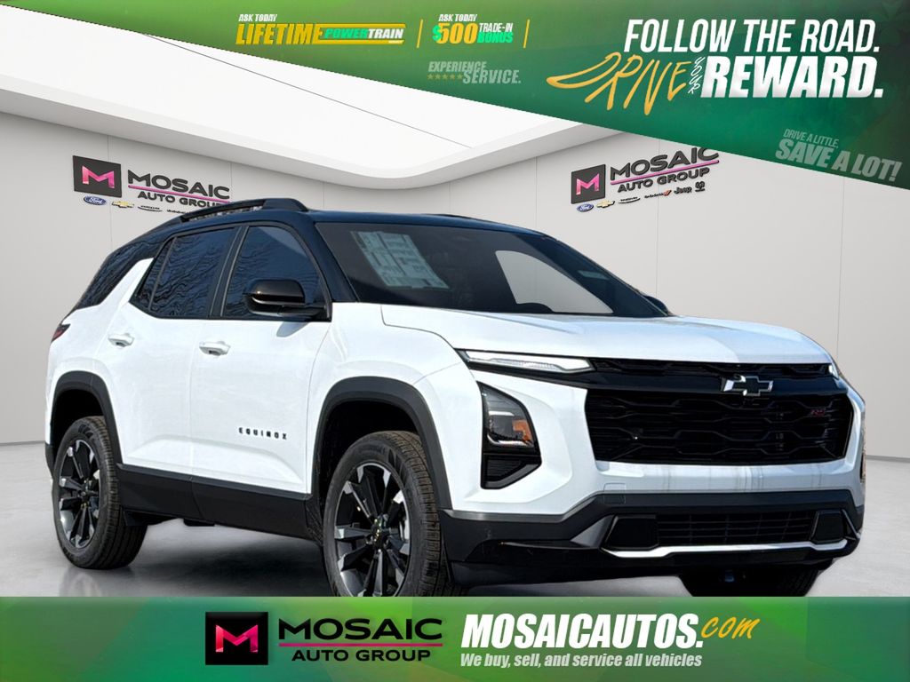 Polar White Tricoat 2026 Chevrolet Equinox RS FWD SUV / Crossover Front-Wheel Drive Continuously Variable Transmission