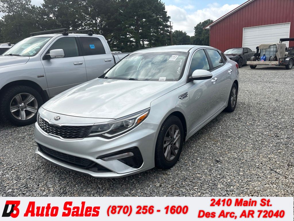Sparkling Silver 2020 Kia Optima Sedan Front-Wheel Drive 6-Speed Automatic