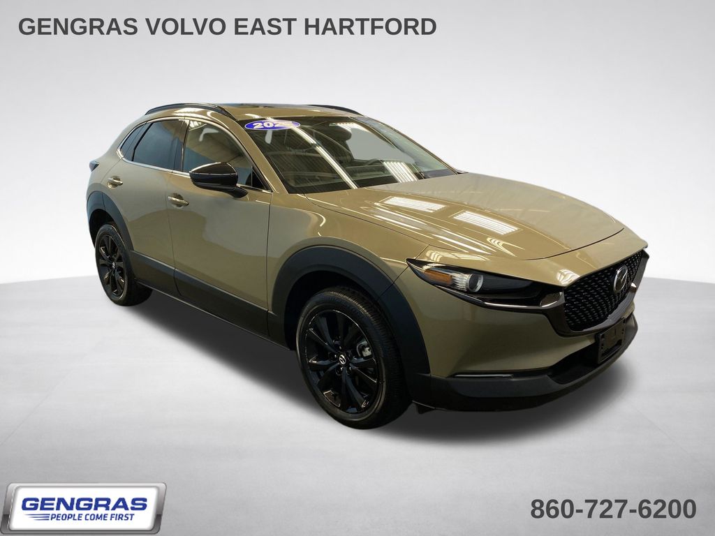 Zircon Sand Metallic 2025 Mazda CX-30 2.5 Carbon Turbo AWD SUV / Crossover All-Wheel Drive 6-Speed Automatic