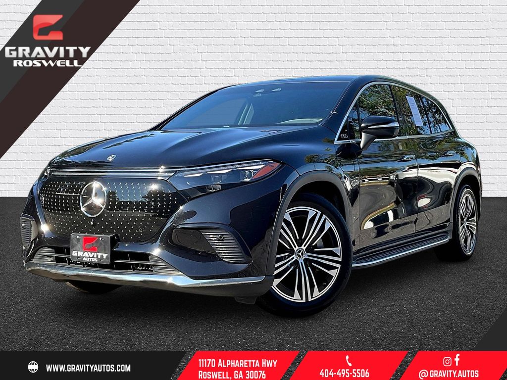 Black 2024 Mercedes-Benz EQS Sedan All-Wheel Drive 1-Speed Automatic