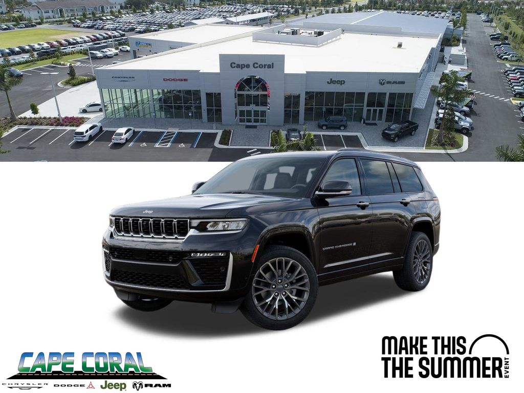 Diamond Black Crystal Pearlcoat 2026 Jeep Grand Cherokee L SUV / Crossover Four-Wheel Drive 8-Speed Automatic