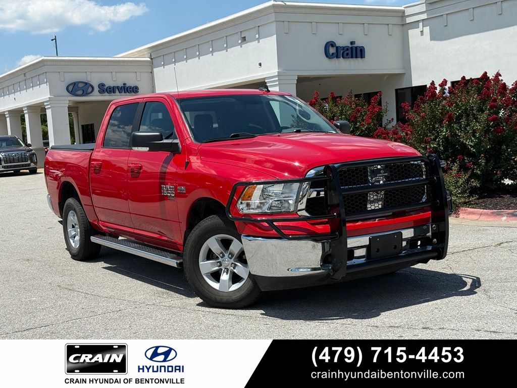 Flame Red Clearcoat 2020 RAM 1500 Pickup Truck 8-Speed Automatic