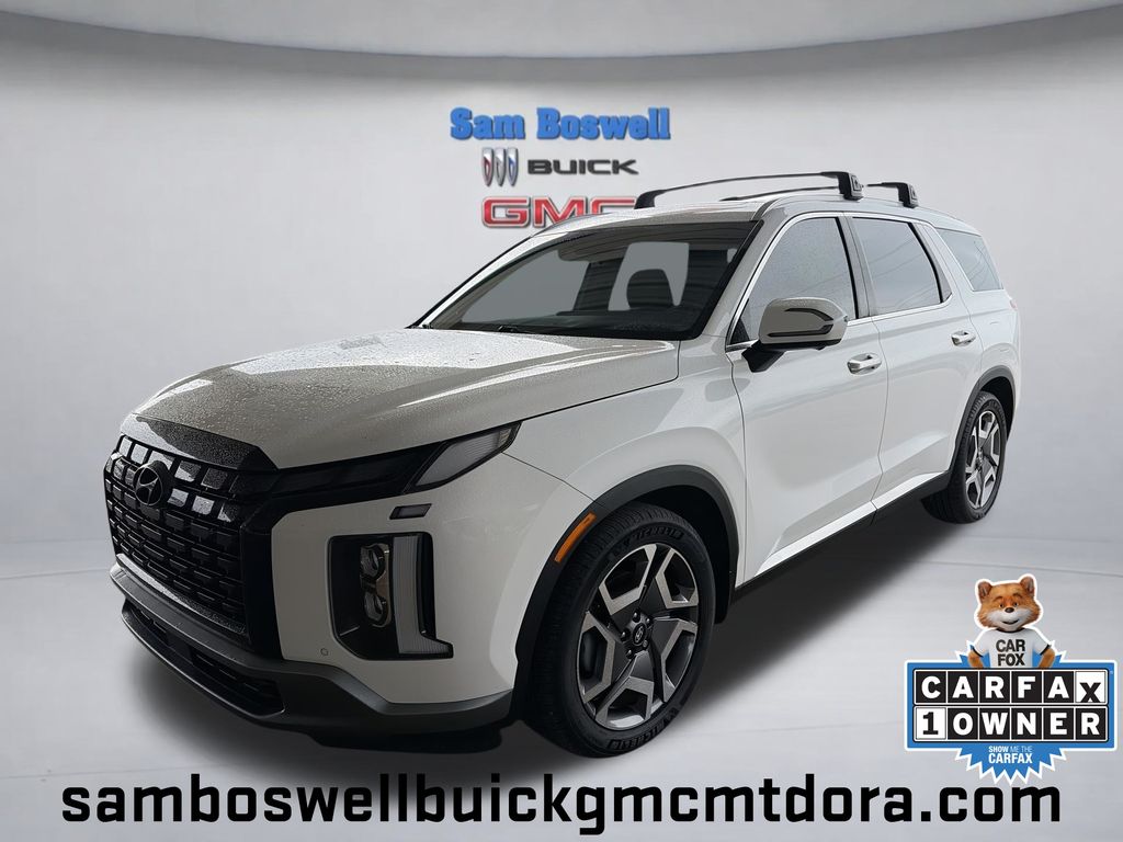 Hyper White 2024 Hyundai Palisade Limited AWD SUV / Crossover All-Wheel Drive 8-Speed Automatic