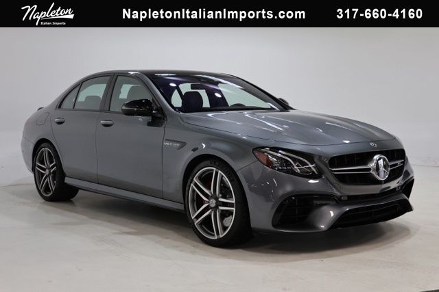 Selenite Gray Metallic 2019 Mercedes-Benz E-Class AMG E 63 S Sedan 4MATIC+ Sedan All-Wheel Drive 9-Speed Automatic